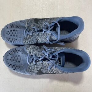Nike Zoom Blue and Gray Running Shoes